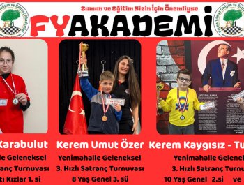 YENİMAHALLE GELENEKSEL 3. HIZLI SATRANÇ TURNUVASI